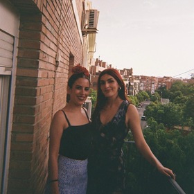 Ana Vico y Ángela Rosales Felipe