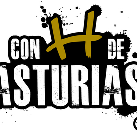 Con H de Asturias.