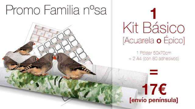 kit Bàsic My Family Tree® PROMO FAMÍLIA NOMBROSA