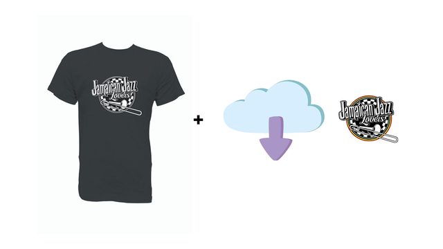 Samarreta, descàrrega i adhesiu