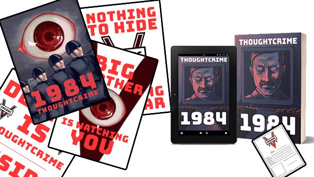 1984: Thoughtcrime físicy + PDF + Propaganda INGSOC