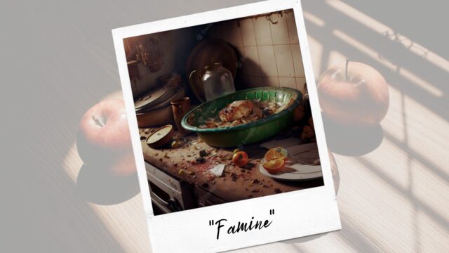 Famine - It's time to go out and search.