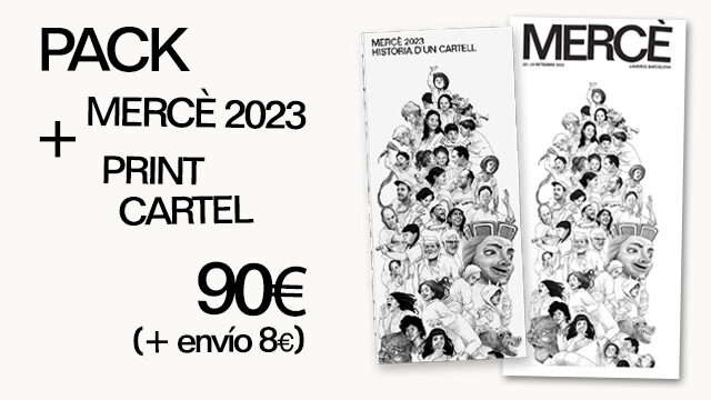 Pack Libro Mercè + Cartel (30x90)