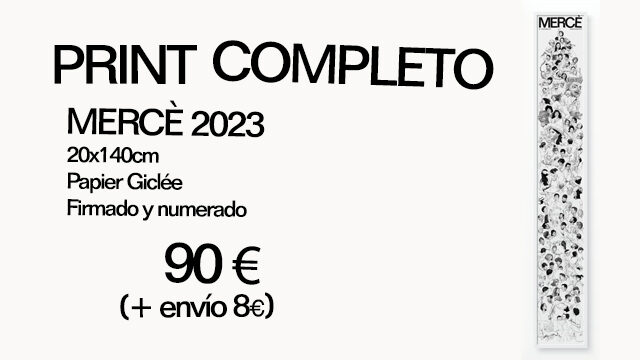 Print Completo : Mercè (20 x 140)