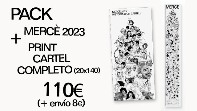 Pack Libro Mercè + Cartel completo (20 x 140)