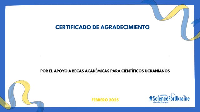 Certificat d'agraïment