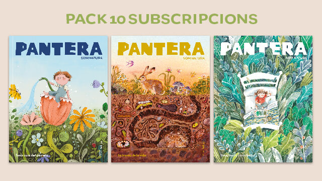 SUPERPACK 10 SUBSCRIPCIONS REVISTA PANTERA 2025