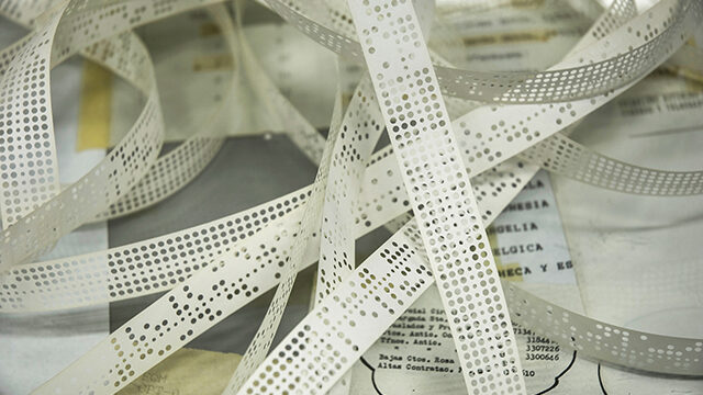 TELEX modified paper and no die cut