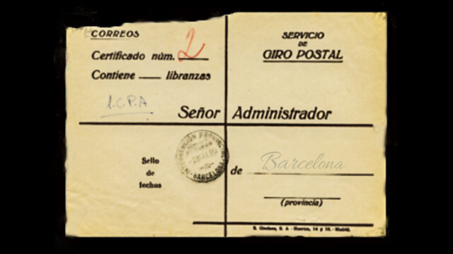 POSTAL ORDER  modified paper and no die cut