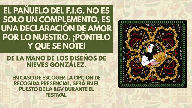 Pañuelo Exclusivo Edición XVIII FIG (88x88)
