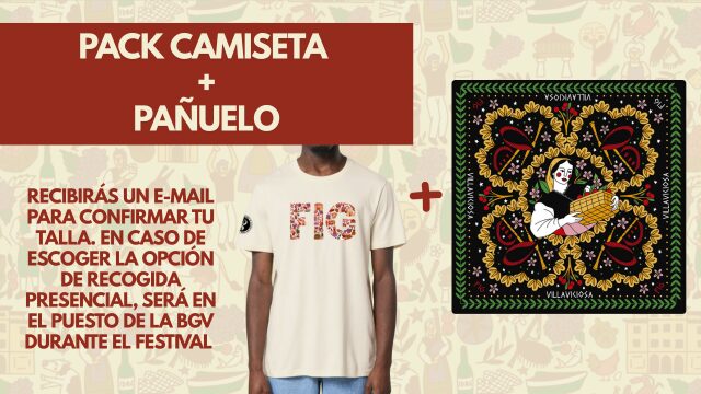 PACK Camiseta + Pañuelo Exclusivo Edición XVIII FIG