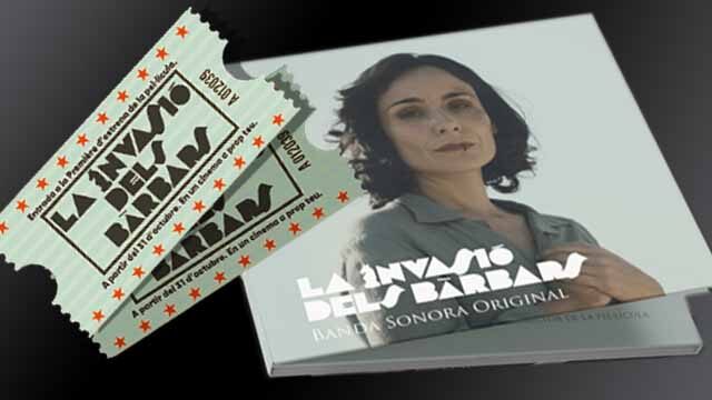 PACK  01. CINE y MÚSICA EN PAREJA . DOS ENTRADAS + CD 