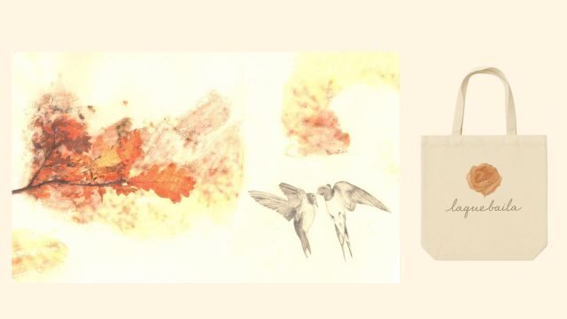 Exclusive Print by Maria Beitia + “laquebaila” Tote Bag