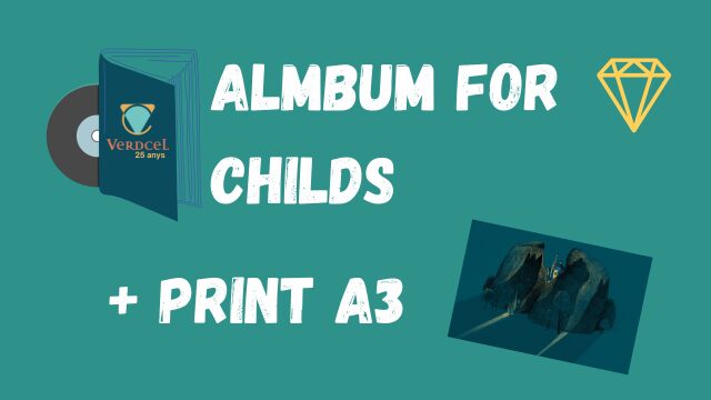 💎 Album for childs + Print
