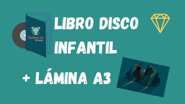 💎 Libro Disco Infantil + Lámina