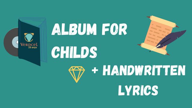  💎 Album for childs + Handwritten lyrics