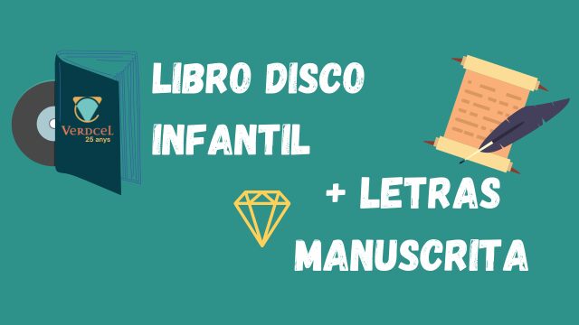 💎 Libro Disco Infantil + Manuscritas