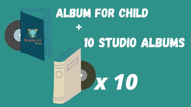 Album for childs + 10 Studio Book-Albums