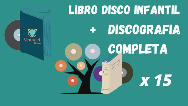 Libro Disco Infantil + Discografía Completa (15 trabajos)