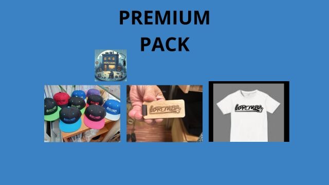 Copy of the upcoming album + Logo T-shirt + Logo cap + Logo keychain + “Hoply Dope” vinyl single