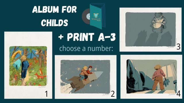 💎 Album for childs + Print