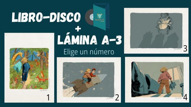 💎 Libro Disco Infantil + Lámina