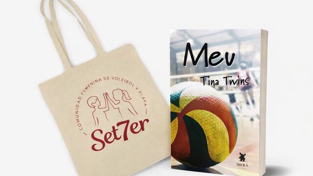Libro Meu en catalán y totebag Setter