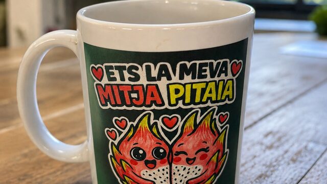 A COFFEE WITH PITAIES CATALANES☕