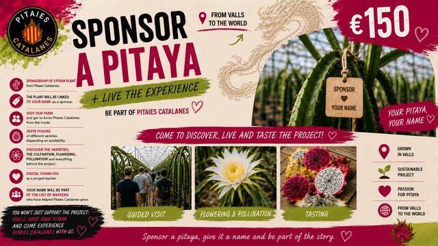 SPONSOR A PITAYA + LIVE THE EXPERIENCE