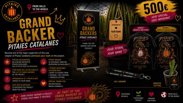 PITAIES CATALANES GRAND BACKER⭐
