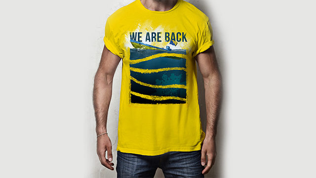 Camiseta Edición Limitada "WHE ARE BACK" 