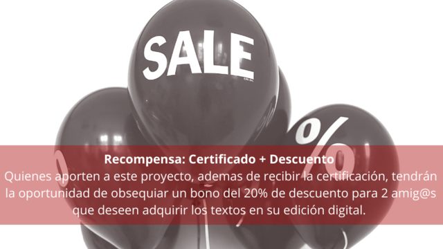 Certificado + Descuento