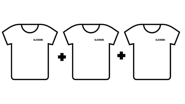 Pack 3 camisetas colección KM 0