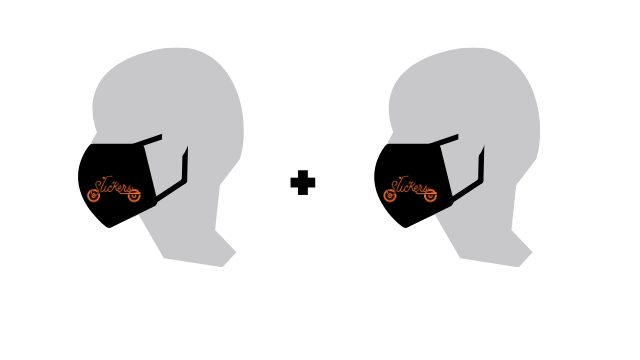 Pack 2 mascarillas colección KM 0 