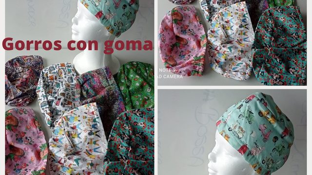 Gorro con goma