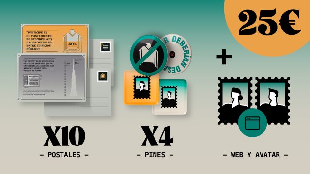 10 Postales + 4 Chapas + Avatar Web