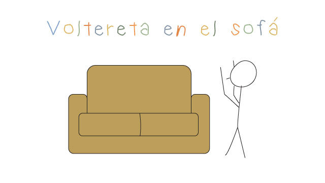 'Voltereta en el sofá'