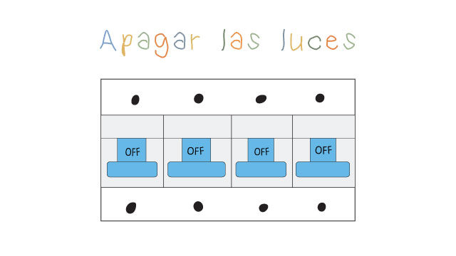 'Apagar las luces'