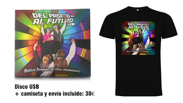 Disco USB + camiseta y envío incluido