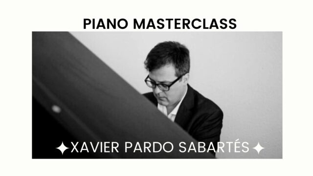 Masterclass Xavier Pardo Sabartés