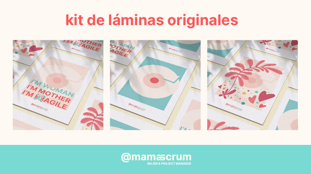 Kit láminas originales  @mamascrum 