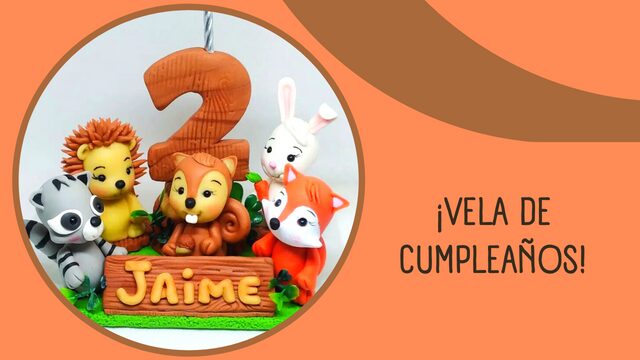 Vela Cumpleaños Infantil