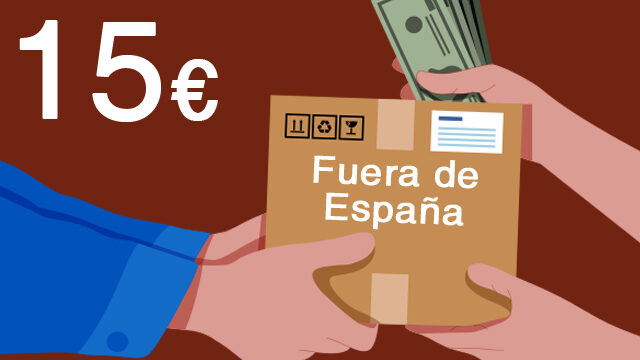 Para envios FUERA DE ESPAÑA.