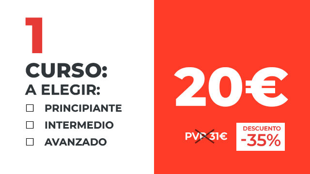 1 de los cursos