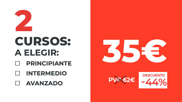 2 de los cursos