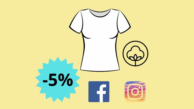 Camiseta serigrafiada.