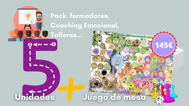 Pack  formadores,Coaching Emocional, Talleres...