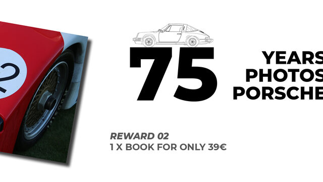 Libro "75 Años de Porsche en 75 Fotografías" a precio especial 