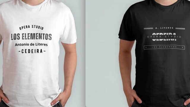 Camiseta negra+ Camiseta branca+ 2 Entradas