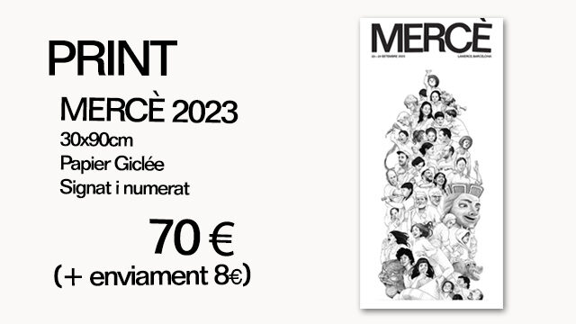 Print : Cartell Mercè
